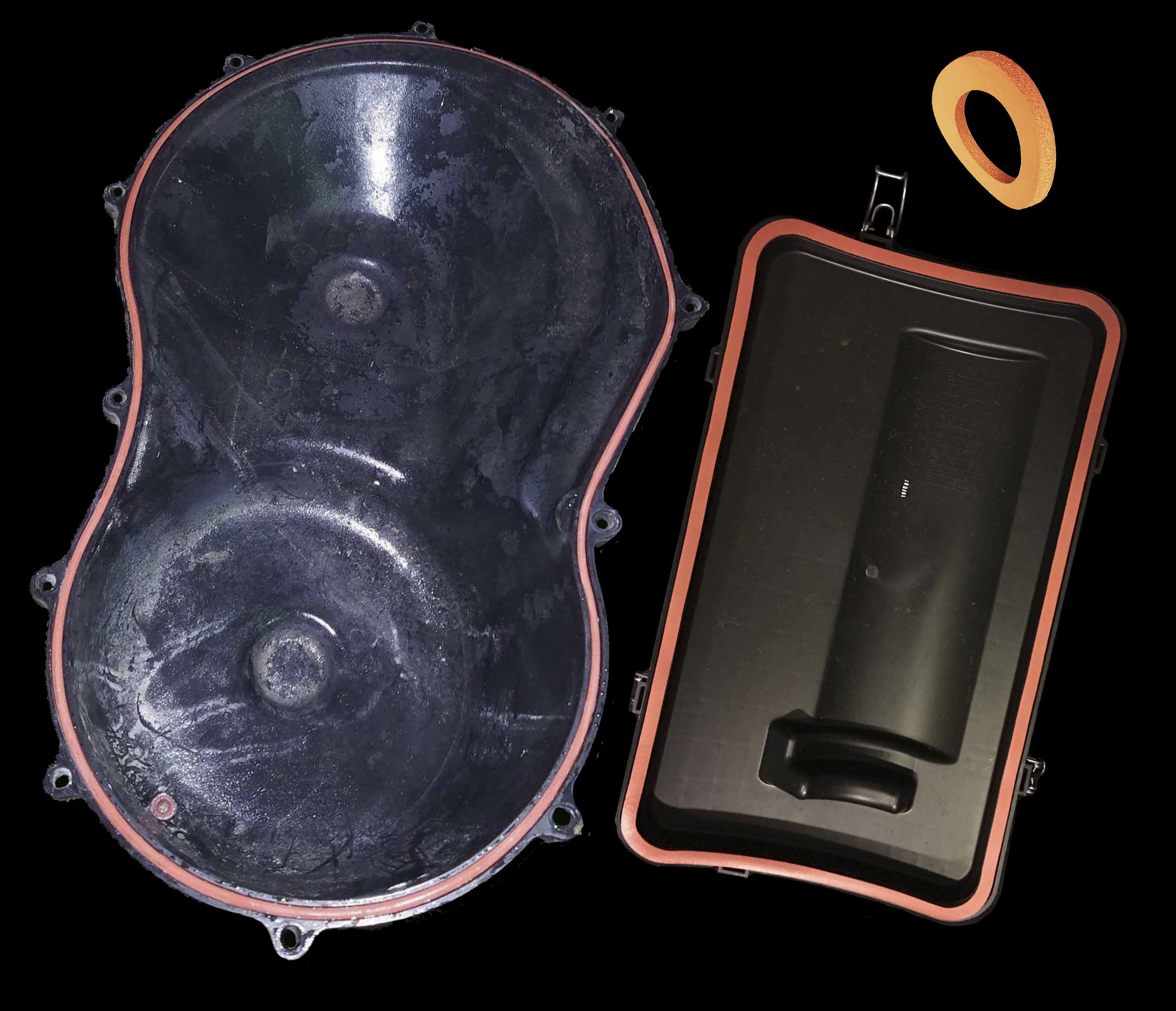 RZR TURBO KIT CVT, BACKING PLATE AND AIRBOX (16-18)