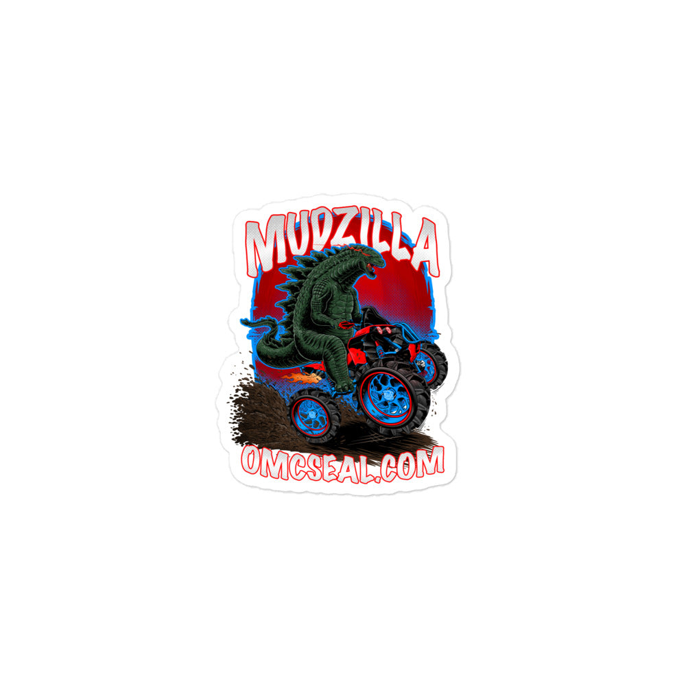 MUDZILLA Vinyl Stickers