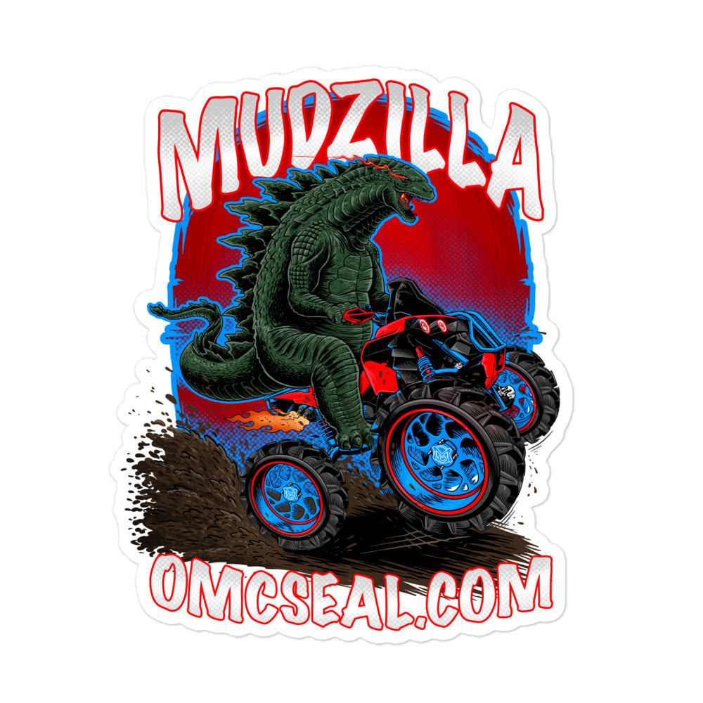 MUDZILLA Vinyl Stickers