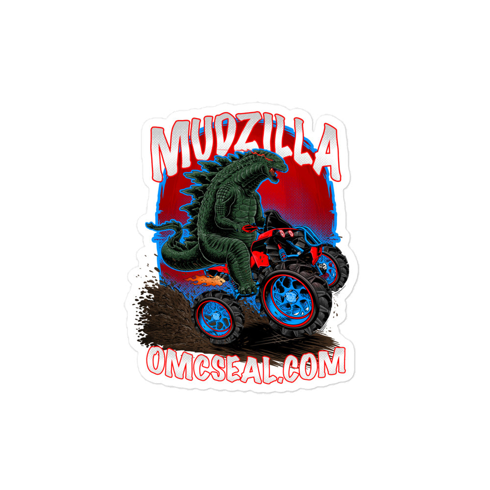 MUDZILLA Vinyl Stickers